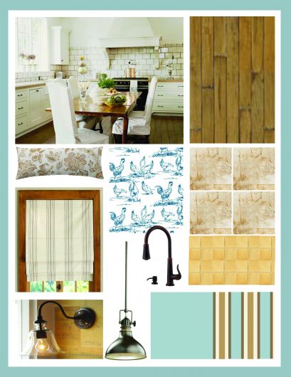 Photoblog Concept Board: French Country Kitchen