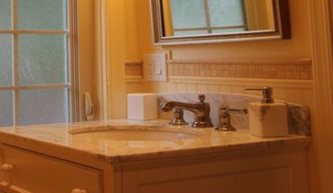 Elkins Park Bathroom Renovation With Custom Flooring