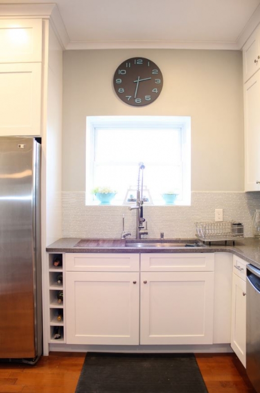 Wine top cubby cabinet