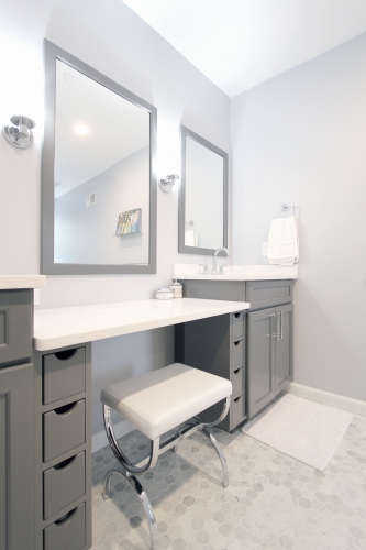 Bathroom Makeup Drawers