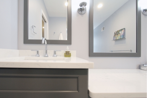 Bathroom Quartz Vanity Top