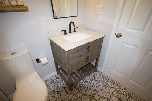 Bathroom Small Vanity Reclaimed Wood