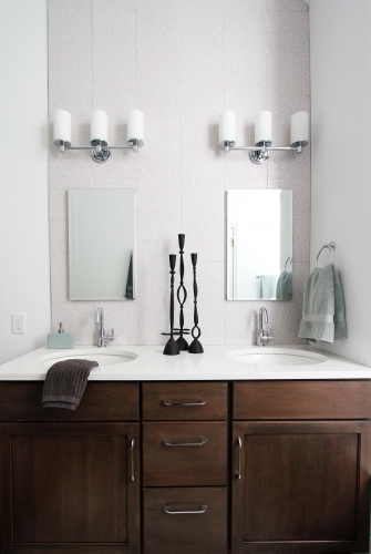 Bathroom Remodel Vanity Backsplash Mirrors