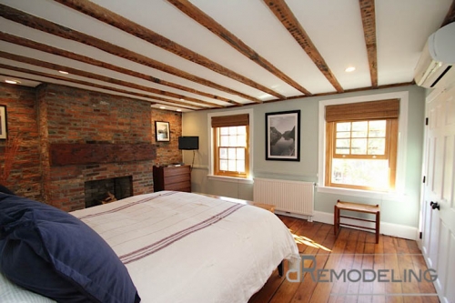 Bedroom Exposed Rafters