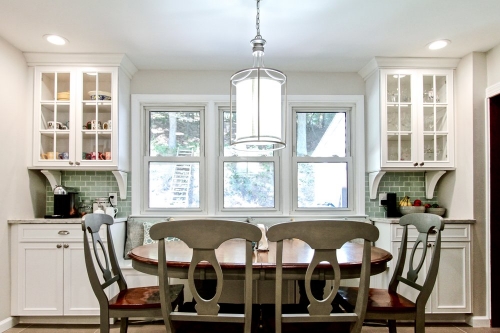 Breakfast Nook with Coffee Station