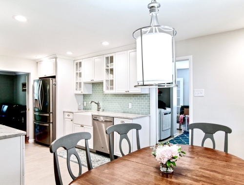 Pendant Light over Dining Table