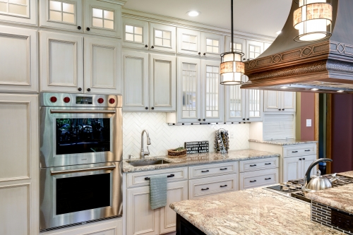 Traditional Kitchen Double Wall Ovens