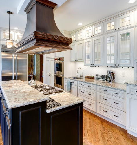 Traditional Kitchen Refinished Hardwood Floors