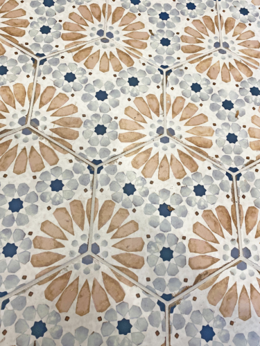  Laundry Room Floor Tile Bohemia Hanna Hexagon dRemodeling