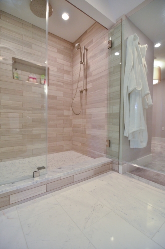 bathroom frameless glass