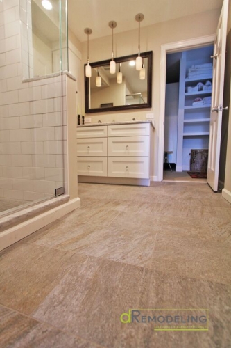 bathroom large format floor tiles
