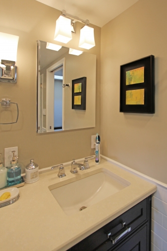 bathroom rectangular undermount sink