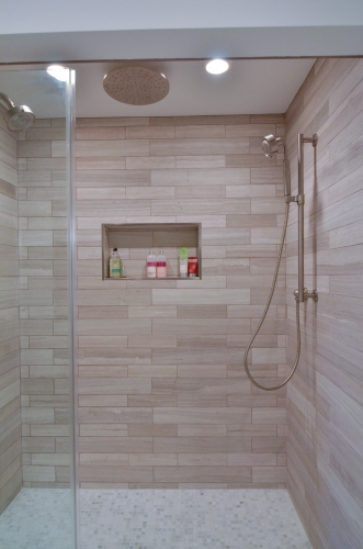 bathroom shower niche