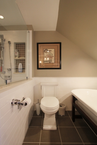 bathroom transitional