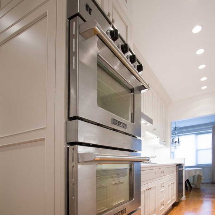 French Country Inspired Galley Kitchen Renovation in Philadelphia