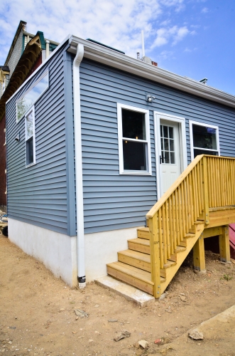 kitchen exterior addition