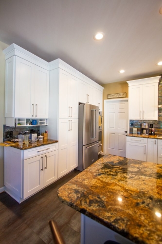 kitchen fridge pantry wall