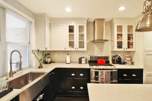 kitchen glass cabinetry