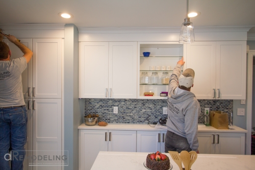 kitchen progress shot