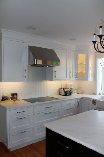 kitchen stainless range hood