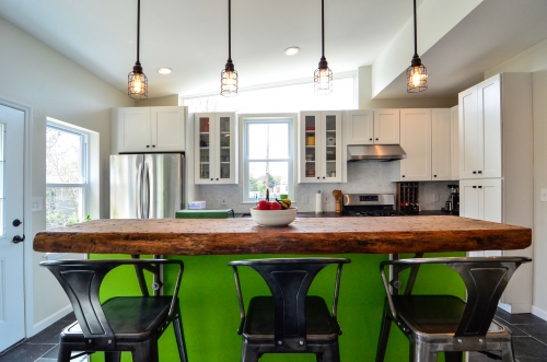 kitchen unique wood countertop