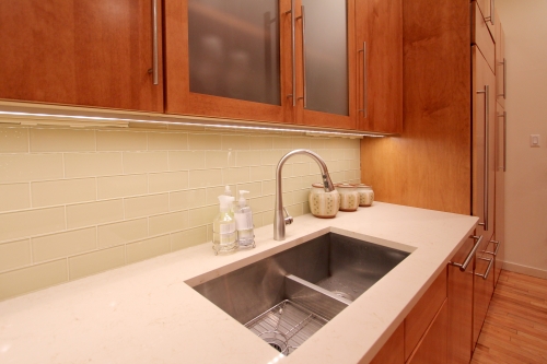 maple kitchen undermount double sink