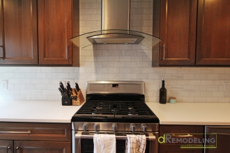 Modern Cherry Kitchen in Graduate Hospital area 