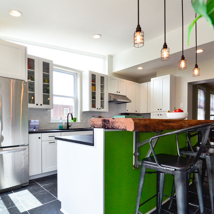 Modern Industrial Kitchen Renovation in Philadelphia