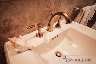 Ornate Travertine Bathroom