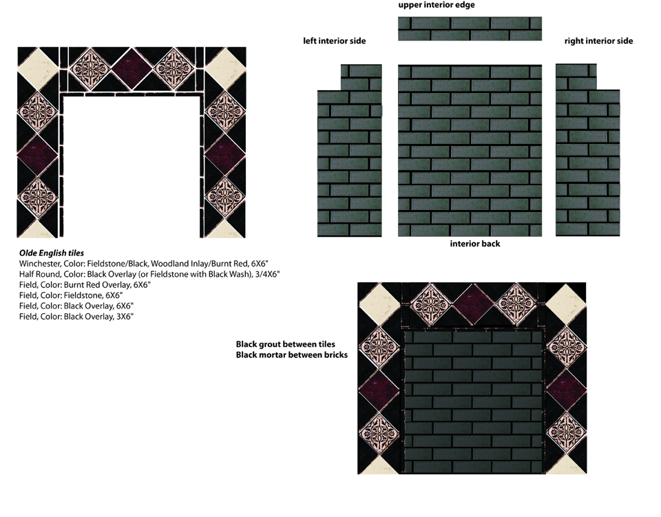 Fireplace_Tiles_And_Bricks Client's Initial Sketch
