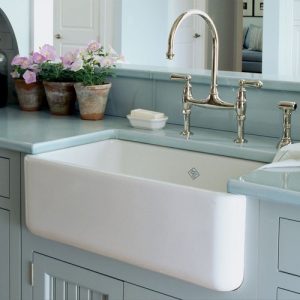 White Farmhouse Sink