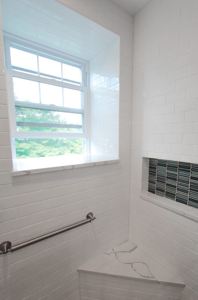 White-Tile-Shower-Soap-Holder-Window-dRemodeling-Philadelphia