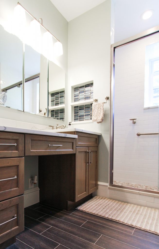 Wood-Vanity-Bathroom-Light-Fixtures-dRemodeling-Philadelphia
